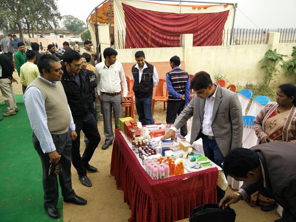 Health Camp for Villagers of Chandwa District