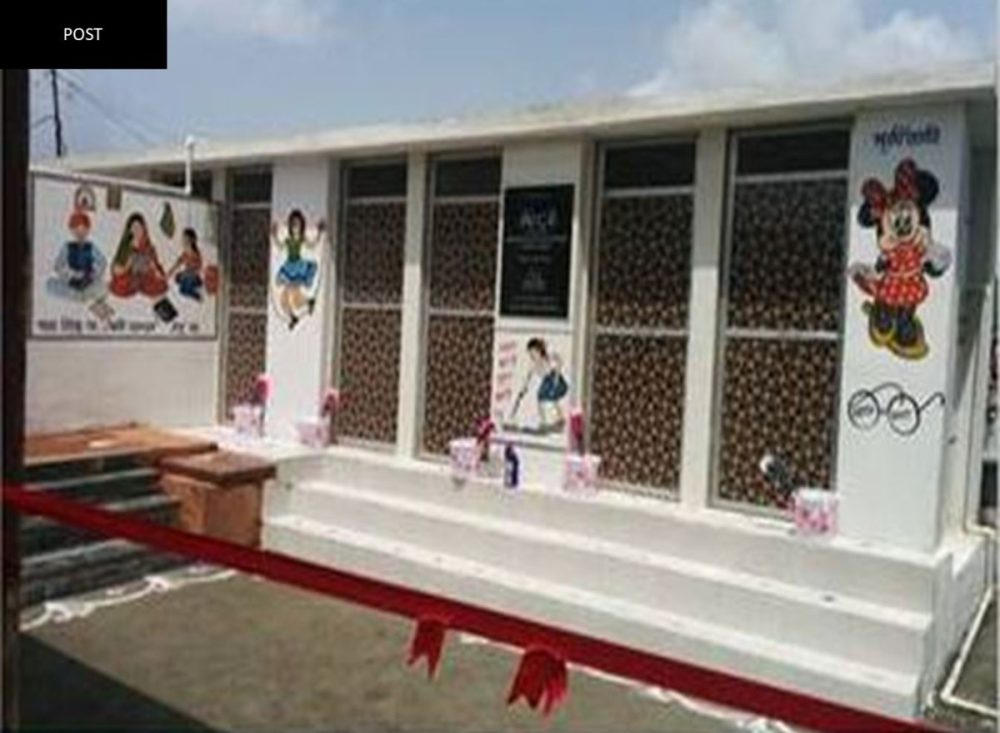 ‘Ecofriendly Toilets’ for Zila Parishad Schools of Kaman village, Naigaon.