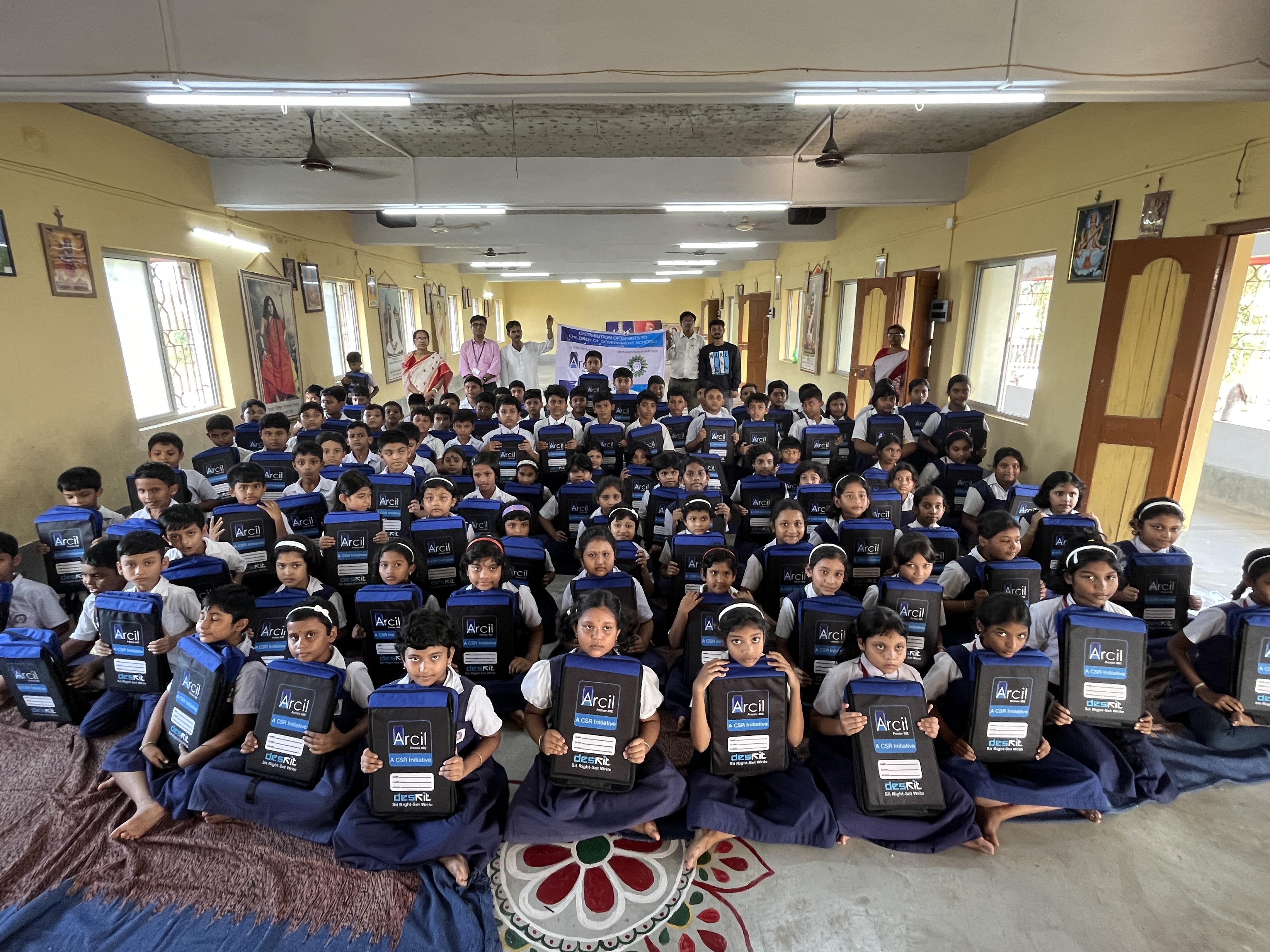 Enhancing Learning: Deskits for Government Primary School Students
