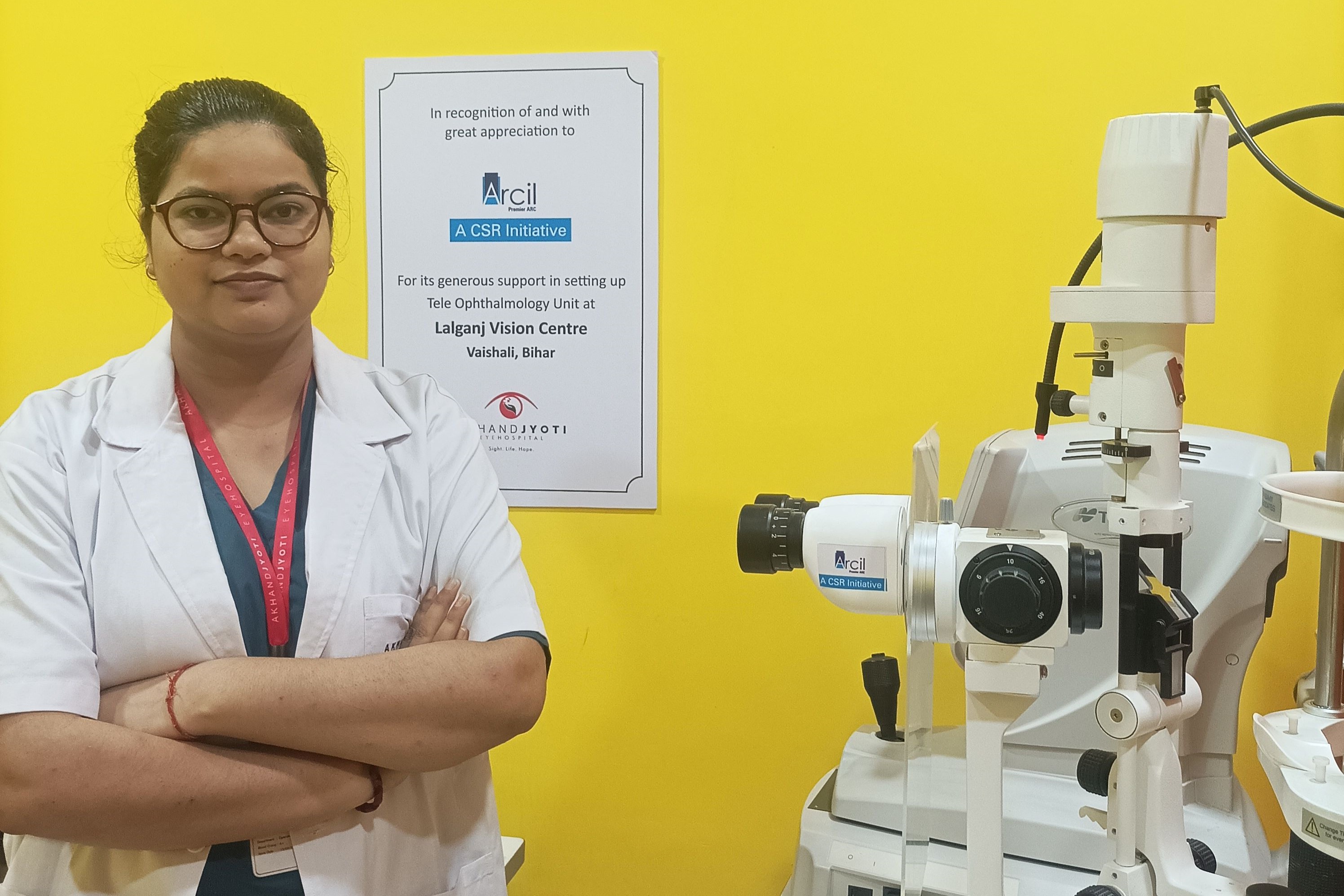 Expanding Vision Care: Arcil's Support for Akhand Jyoti Eye Hospital