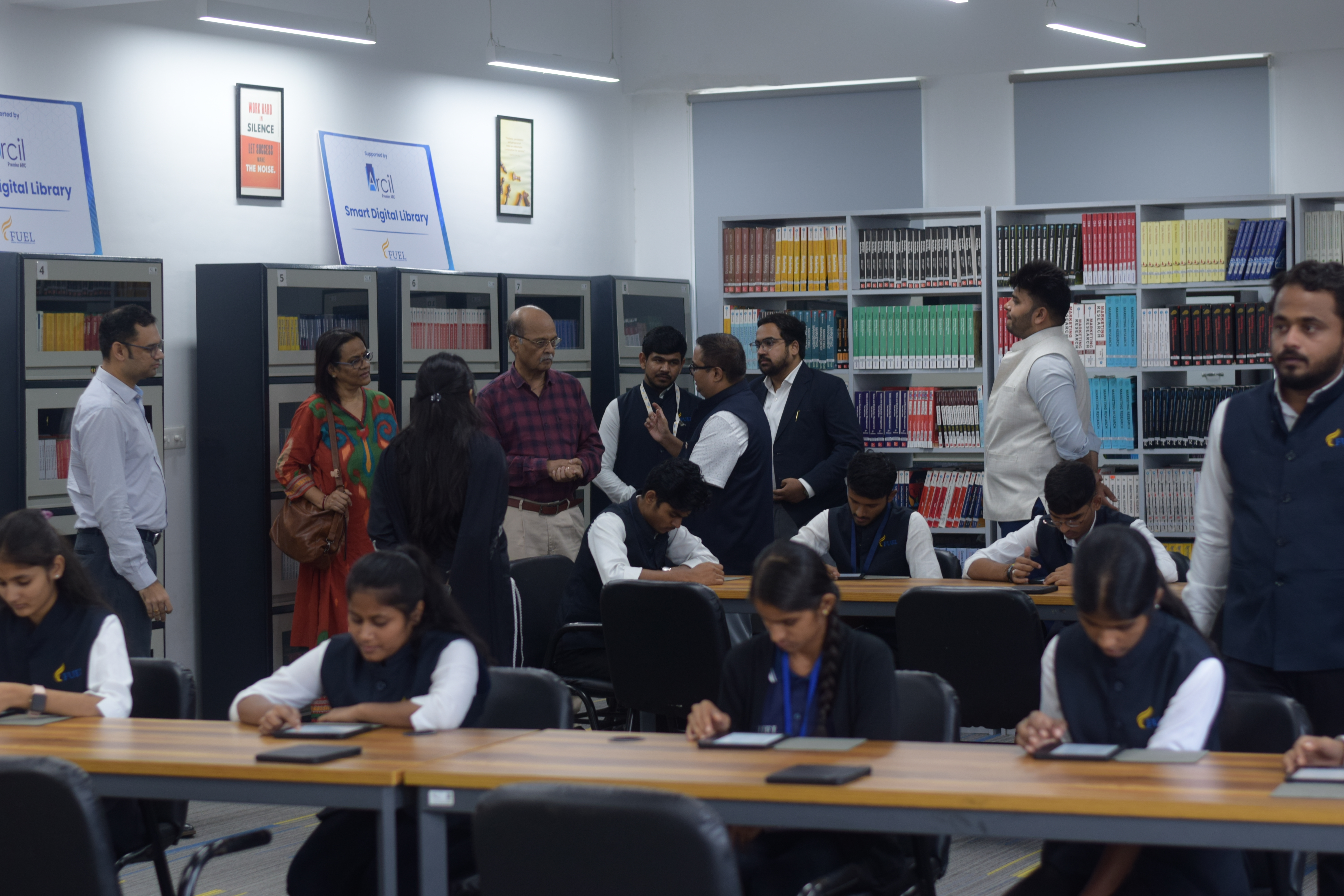 Setup of Smart Digital Library: Empowering the Digital Generation