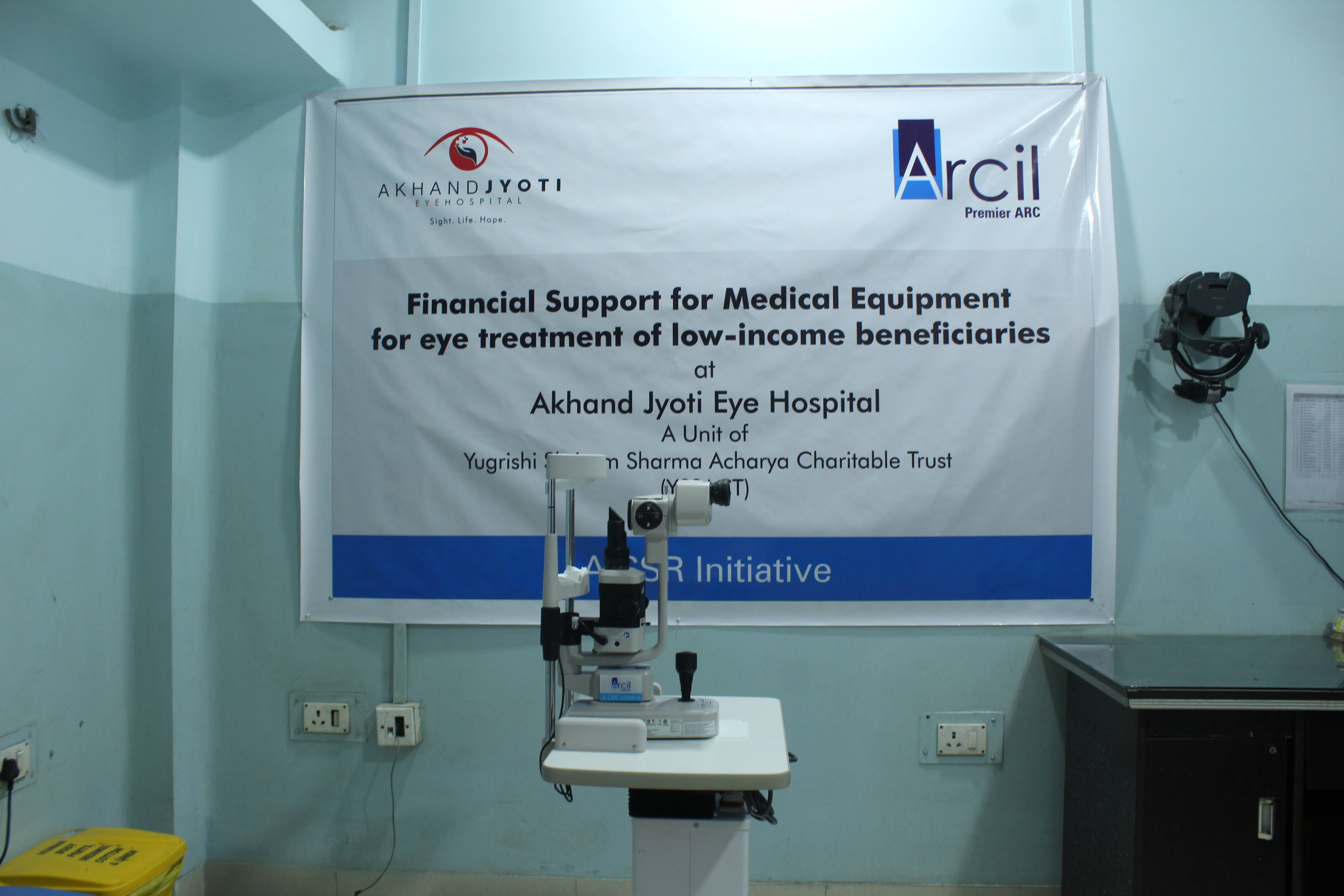 Expanding Vision Care: Arcil's Support for Akhand Jyoti Eye Hospital